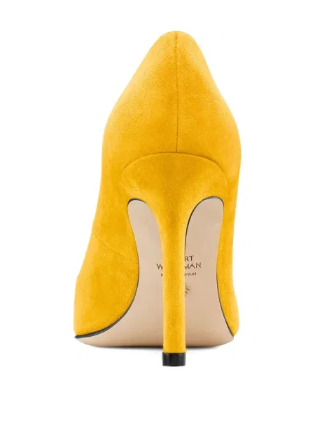 Pantofi cu toc Stuart Weitzman galben