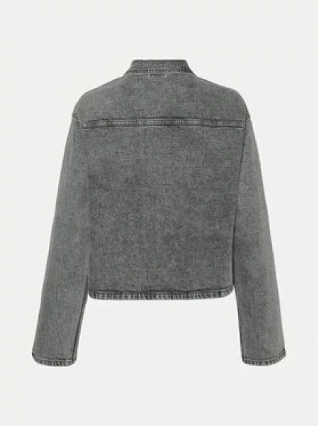 Vero Moda Jeansová bunda Ellas šedá
