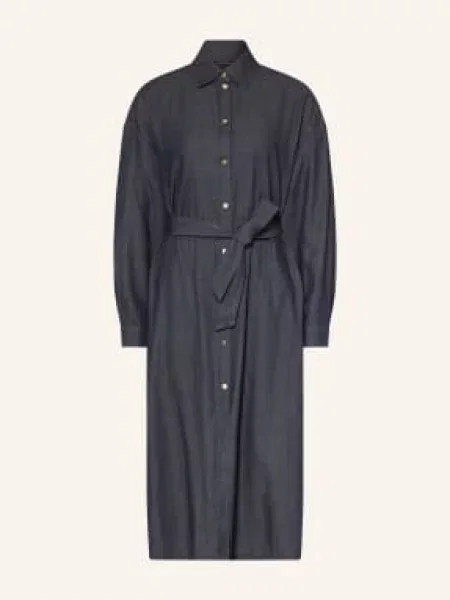 Armani Exchange Sukienka Koszulowa blau
