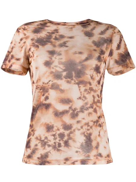 Koszulka Nanushka z nadrukiem wiązana