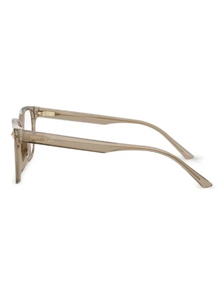 Kvadratiniai akiniai nuo saulės Jimmy Choo Eyewear ruda