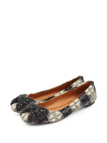 Balerini Tory Burch cu funde negru