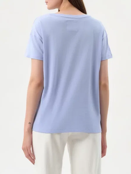 Футболка Armani Exchange блакитна