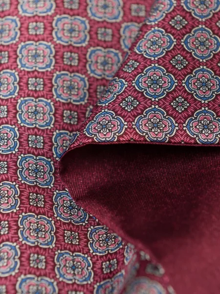 Pantaloni palazzo Elizabetta cu imagine roșu