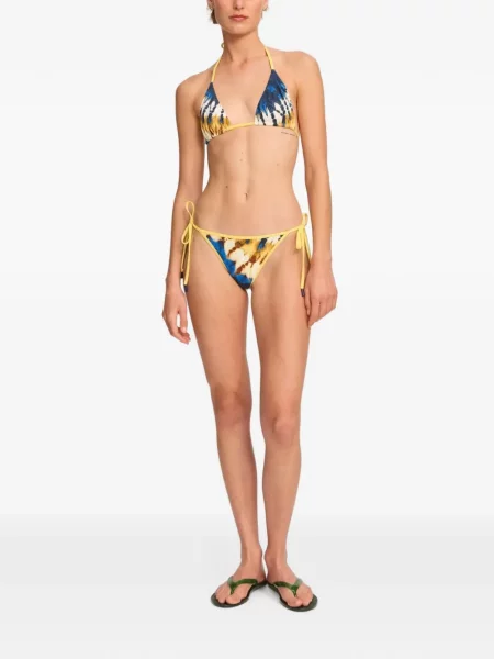 Bikini Alemais cu legături albastru