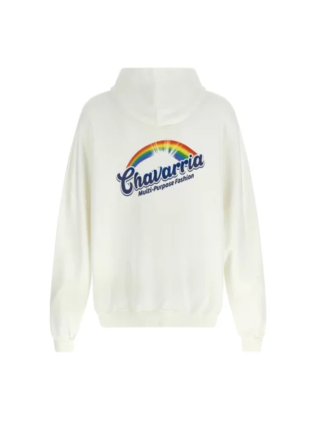 Bluza z kapturem Willy Chavarria biała