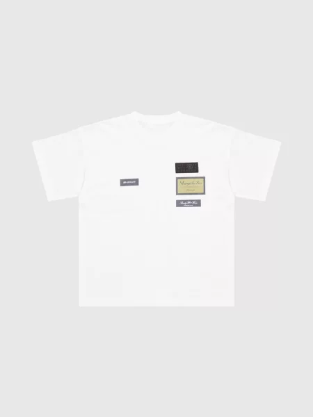 Детская футболка Maison Margiela Mm6 белая