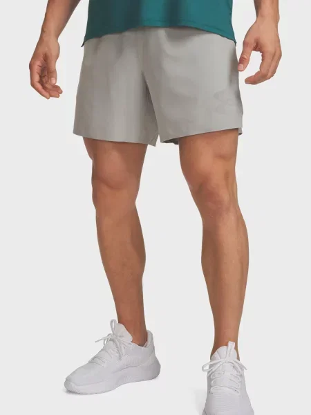 Короткие спортивные шорты Under Armour серые