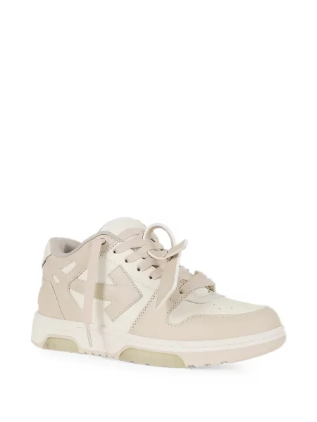 Sneakerși Off-white business alb
