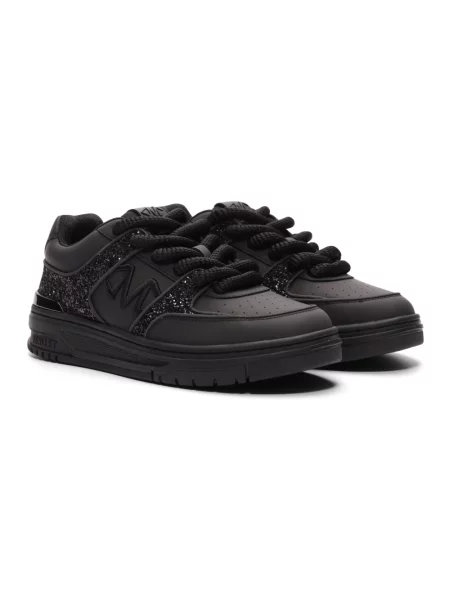 Sneakersy Mallet London skórzane czarne