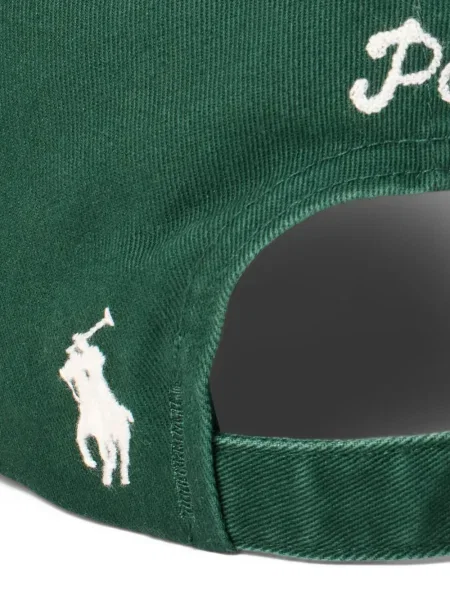 Ριγέ polo Polo Ralph Lauren με κουκούλα με αυτόγραφο λευκό