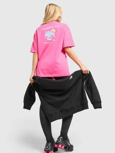 The North Face T-Shirt Passo różowa