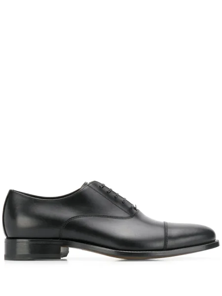 Oxford Scarosso din țesătură twill negru