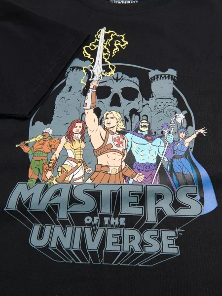 Reserved Футболка Masters of the Universe чорний