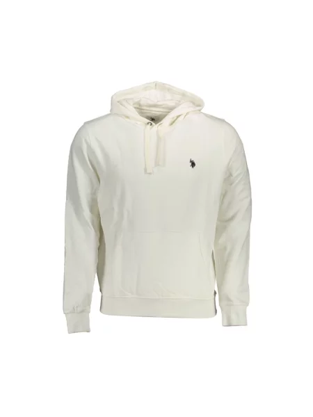 Bluza z kapturem U.s Polo Assn. z kapturem biała