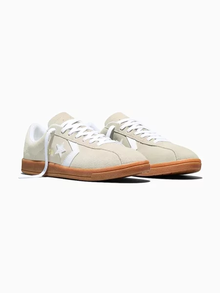 Converse sneakers din piele întoarsă All Star Classic Trainer bej