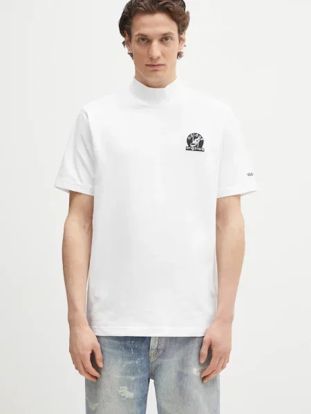 Adidas Originals t-shirt GRFX TEE z aplikacją biały