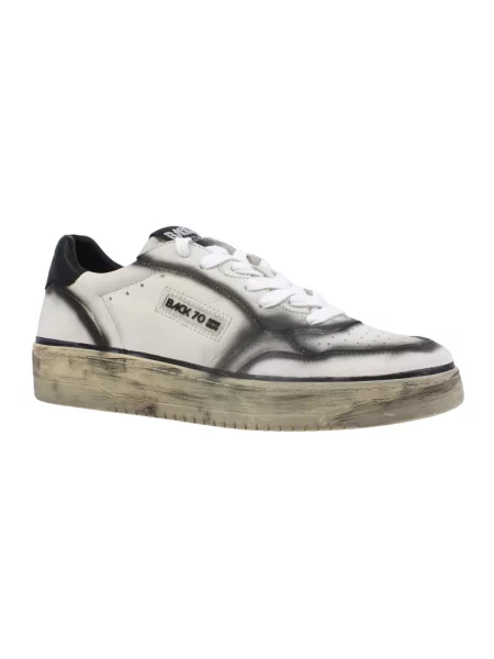 Sneakersy Back70 skórzane białe