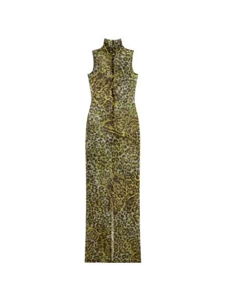 Rochie maxi Blumarine cu imagine verde
