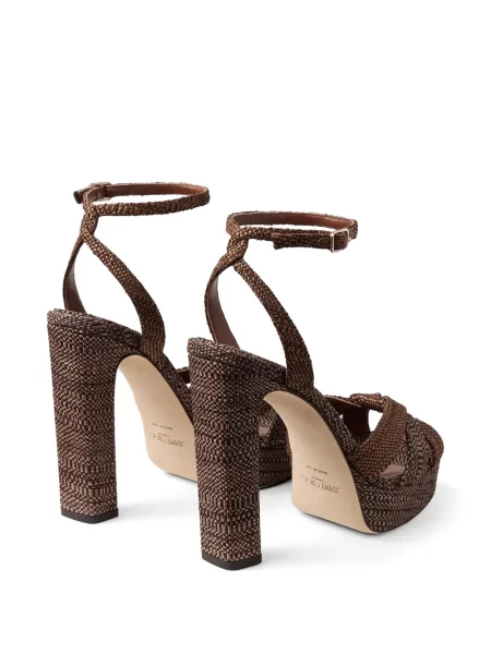 Sandale Jimmy Choo cu platformă maro