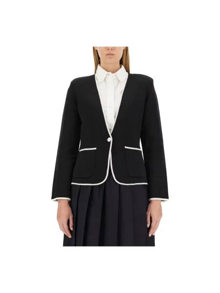 Marynarka Thom Browne wełniana dwustronna czarna