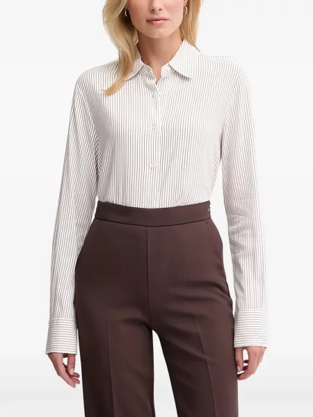 Koszula w paski Benetton w paski biała