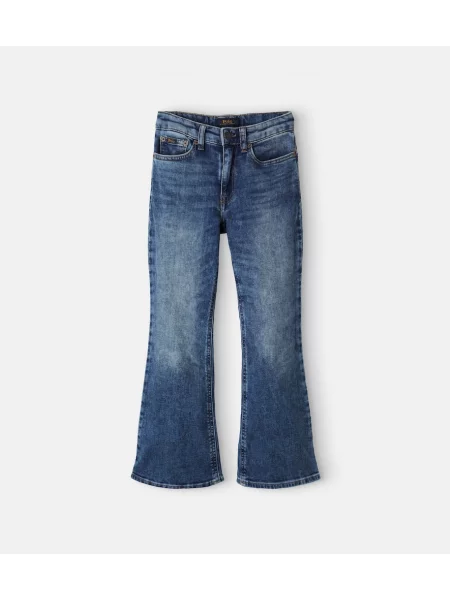 Gyerek kiszélesedő farmer Polo Ralph Lauren kék