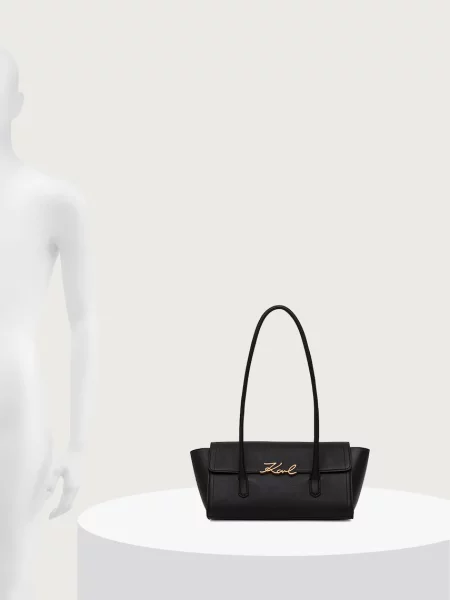 Кожаная сумка Karl Lagerfeld