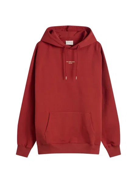 Bluza z kapturem Drole De Monsieur klasyczna czerwona