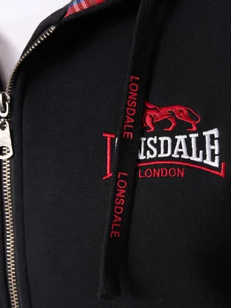 Худи Lonsdale черное