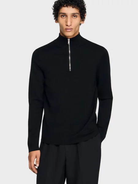 Свитер Sandro черный