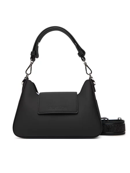 Τσάντα LOVE MOSCHINO Borsa Vitello μαύρο
