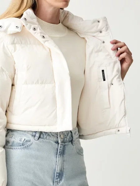 Tommy Jeans пухено яке дамско бежово