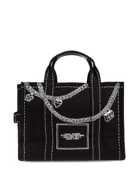 Colier Marc Jacobs cu imagine negru
