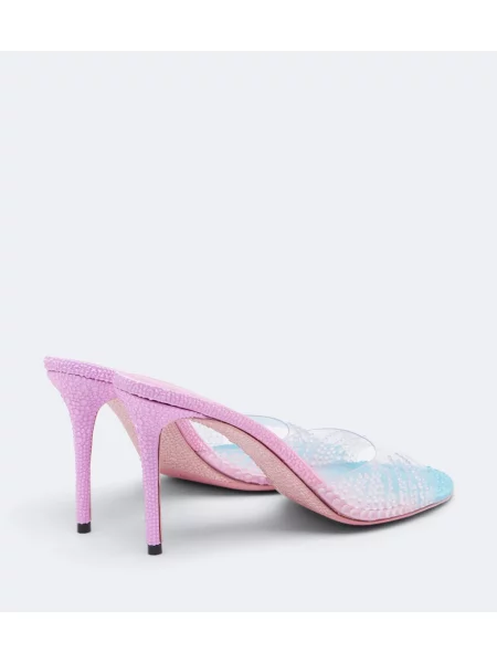 Papuci tip mules Mach & Mach roz