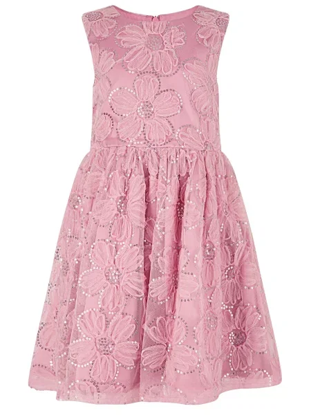Happy girls Rochie argintiu / roz gri