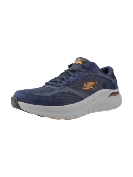 Buty Skechers Arch Fit The Keep niebiesko-pomarańczowy 40 niebieskie