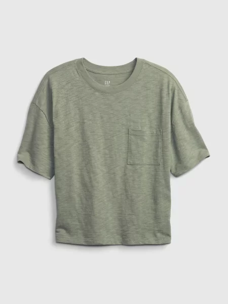 Tricou copii Gap gri
