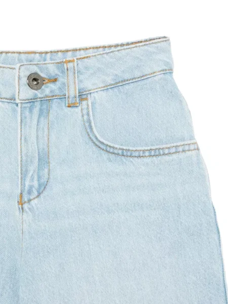 Szorty jeansowe dziecięce Emporio Armani niebieskie
