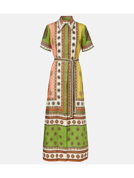 Rochie tip cămașă Alemais de in de costum