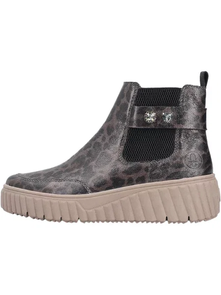 Pantofi Rieker gri