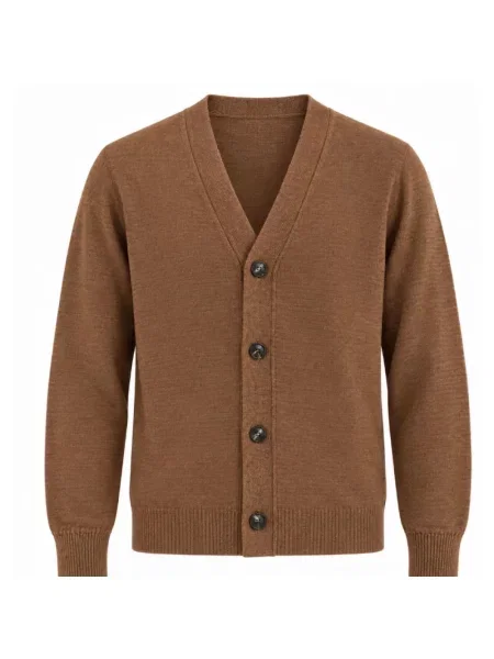Kardigan Alpha Industries brązowy
