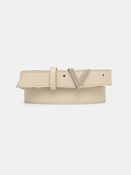 Műbőr öv Valentino Bags bézs