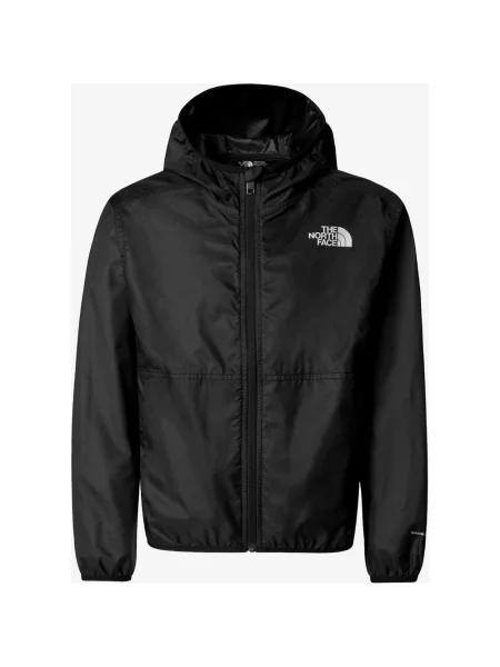 Kurtka cienka The North Face Cyclone Wind czysty dziewczęce XS czarny