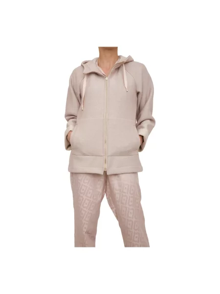 Bluza z kapturem Liu Jo z kapturem różowa