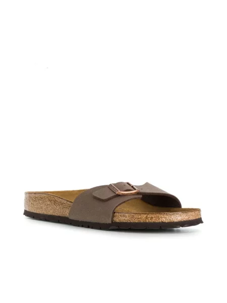 Klapki Birkenstock brązowe