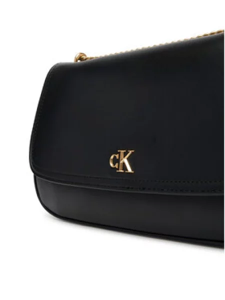 Taška Calvin Klein Jeans Ck Convertible Chain Medium Bag černé