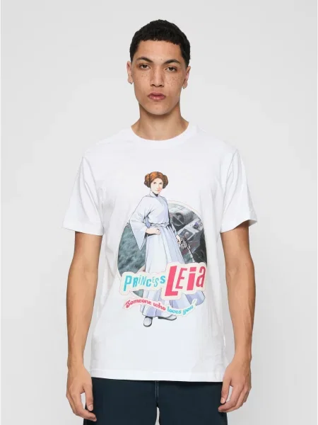 Tricou Merchcode cu autograf alb