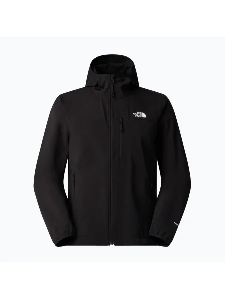 Geacă softshell pentru bărbați The North Face Nimble Hoodie 2 tnf black negru