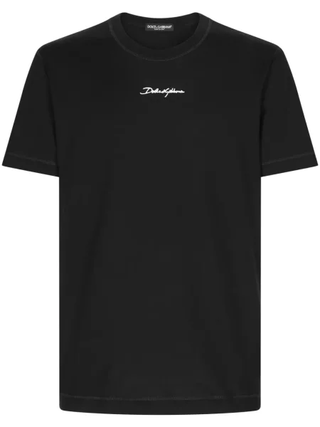 Tricou Dolce & Gabbana cu imagine negru